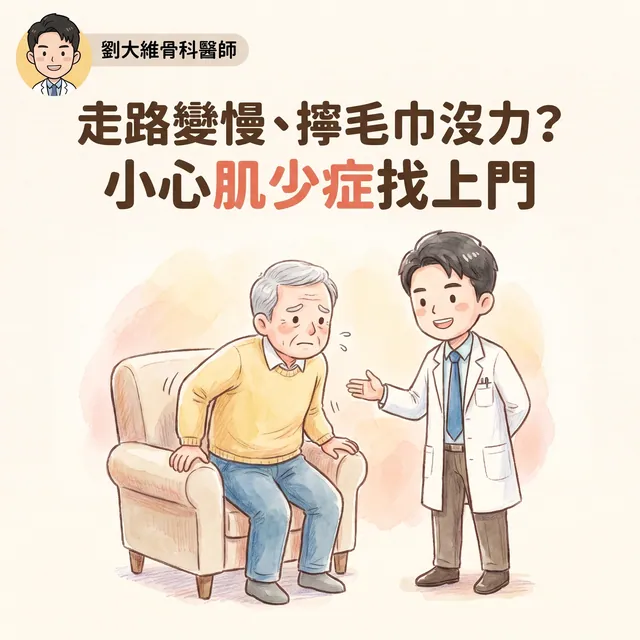 不只是「老了沒力」！認識肌少症與最有效的運動處方