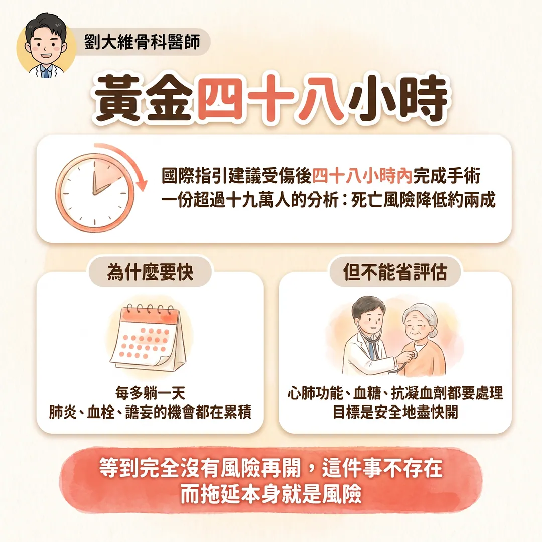 髖關節骨折：老年人殺手 衛教圖 6